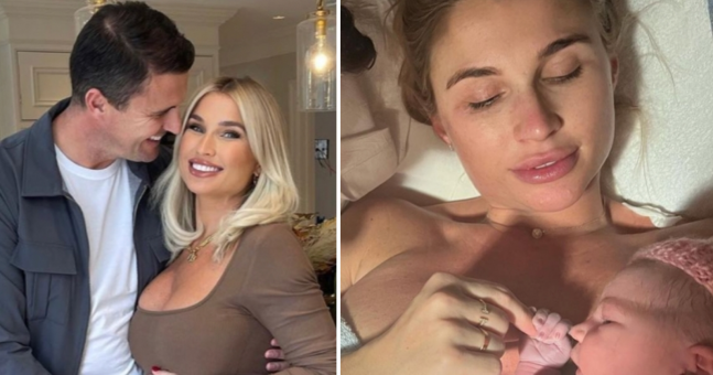 TOWIE's Billie Faiers welcomes baby girl